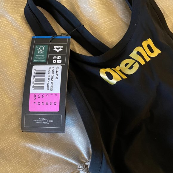 Arena Powerskin Carbon Air 2 Kneeskin - Black/Gold size 26 - Picture 6 of 7